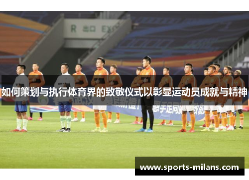 如何策划与执行体育界的致敬仪式以彰显运动员成就与精神